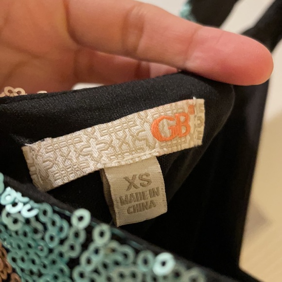 Multi colored sequin party dress - Picture 3 of 5